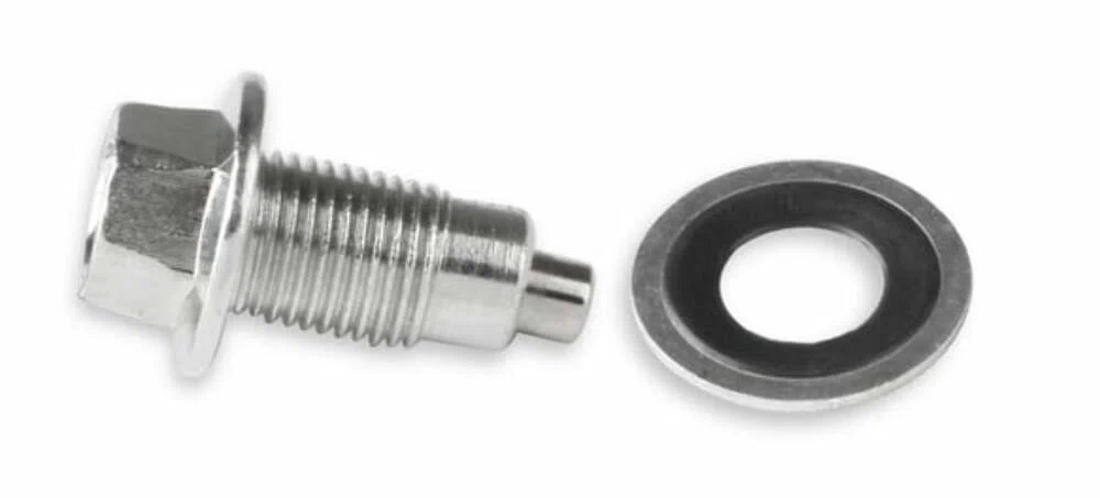 Mr. Gasket Chrome Oil Pan Plug - 15
